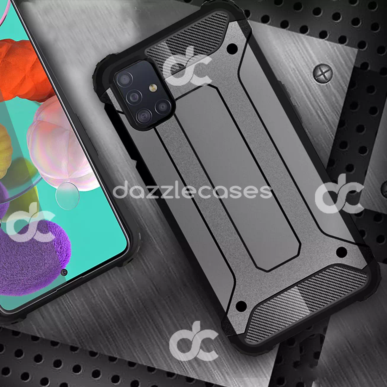 Samsung Galaxy A51 Tough Dual-Layer Mobile Cover